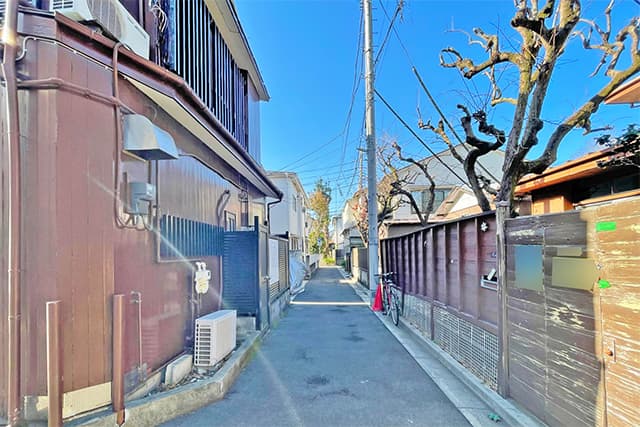 前面道路②