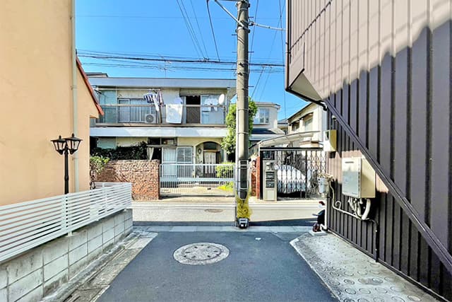 前面道路①