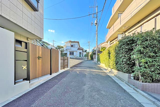 前面道路②