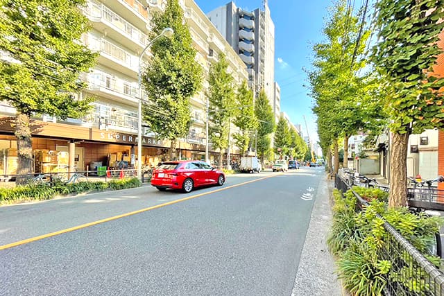 周辺道路②（中野通り）
