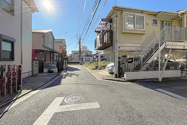 前面道路②