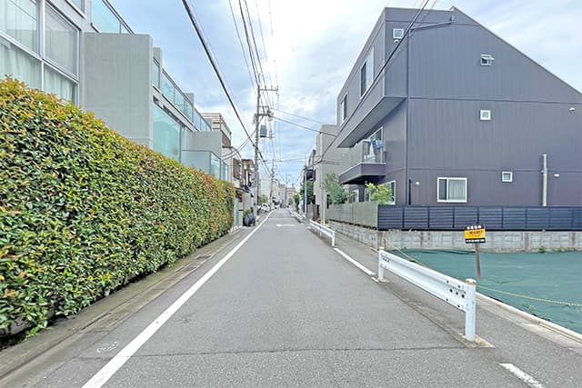 前面道路②