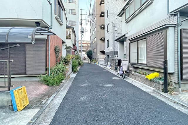 前面道路①