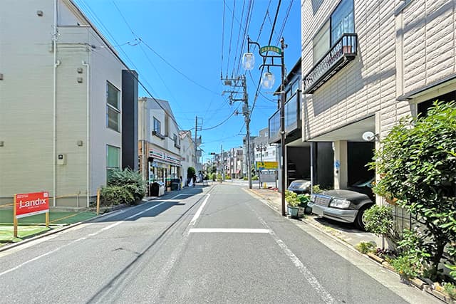 前面道路①