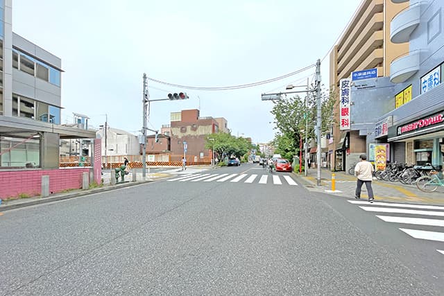 周辺道路②（水道みち）