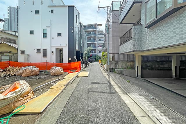 前面道路②
