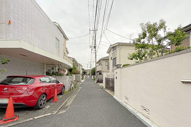 前面道路②