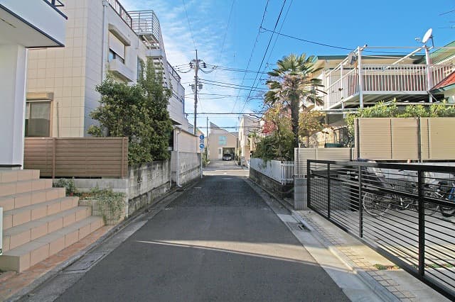 前面道路②