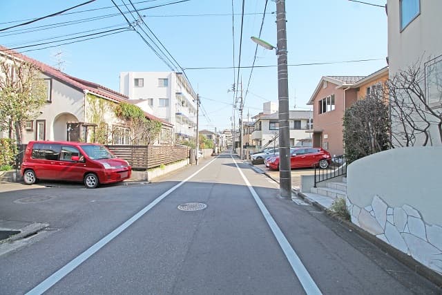 前面道路①
