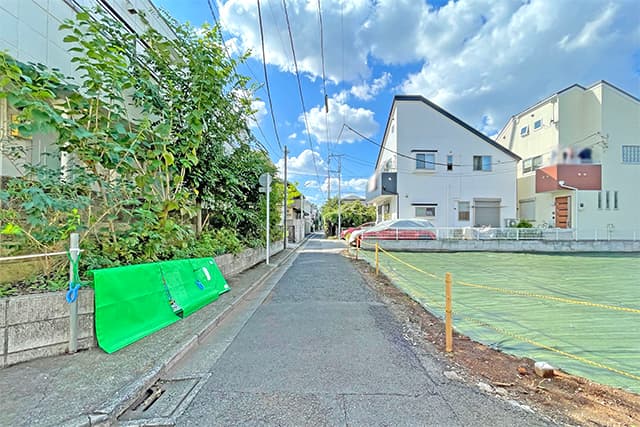 前面道路①