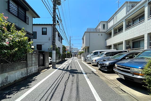 前面道路①