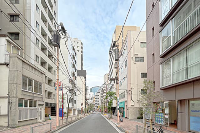 前面道路①