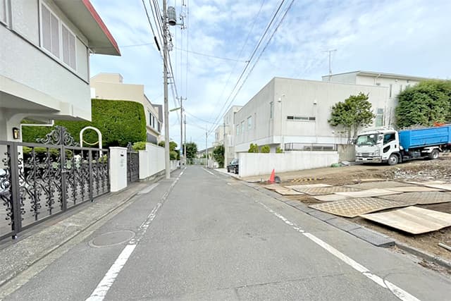 前面道路②