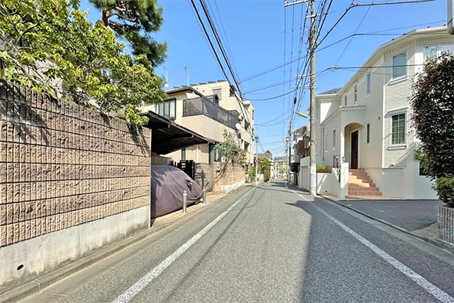 前面道路①