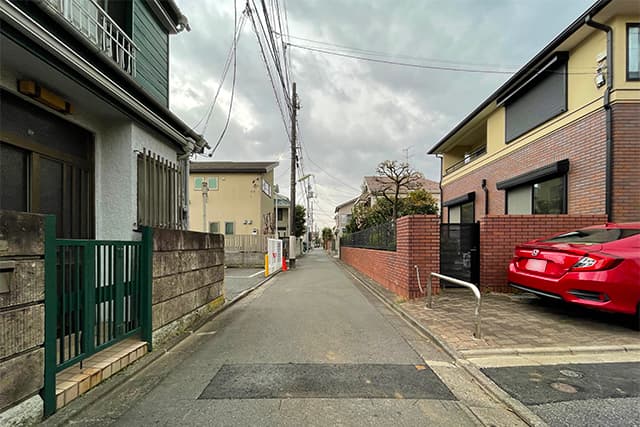 前面道路②