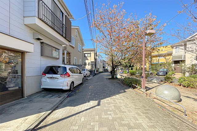 前面道路①