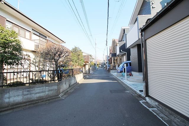 売地周辺道路④