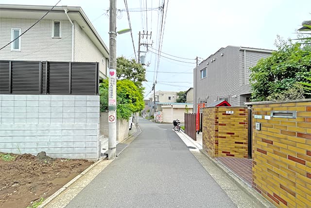 前面道路①