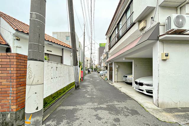 前面道路②