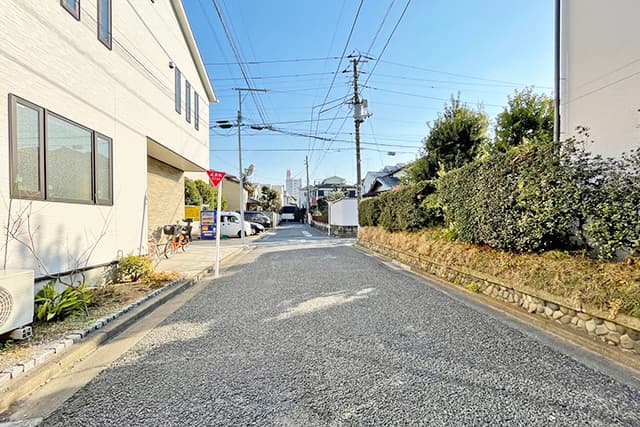 前面道路①