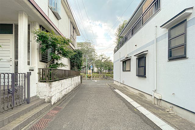 前面道路②