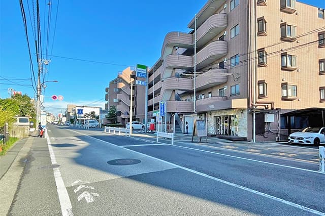 周辺道路①（多摩堤通り）
