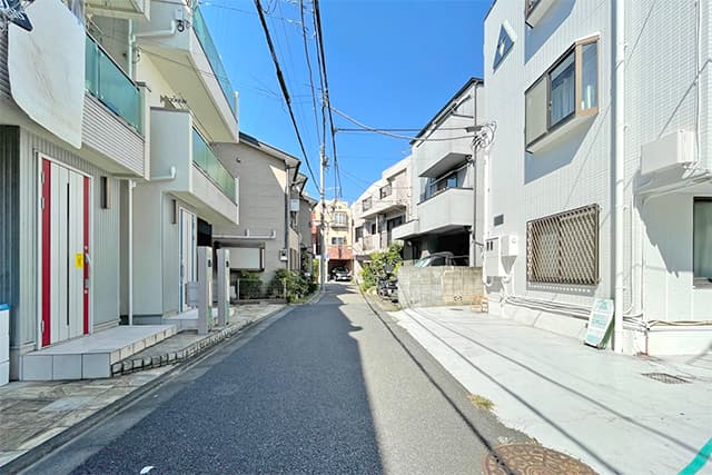 前面道路①