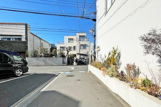 前面道路①