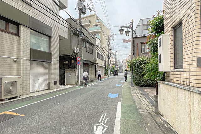 前面道路③