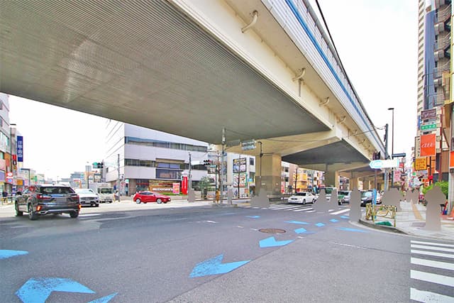 周辺道路①（玉川通り）