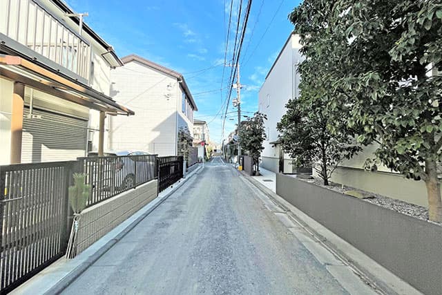 前面道路②