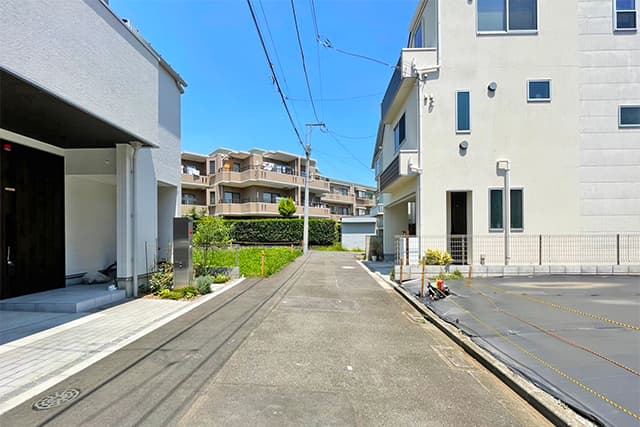 前面道路②