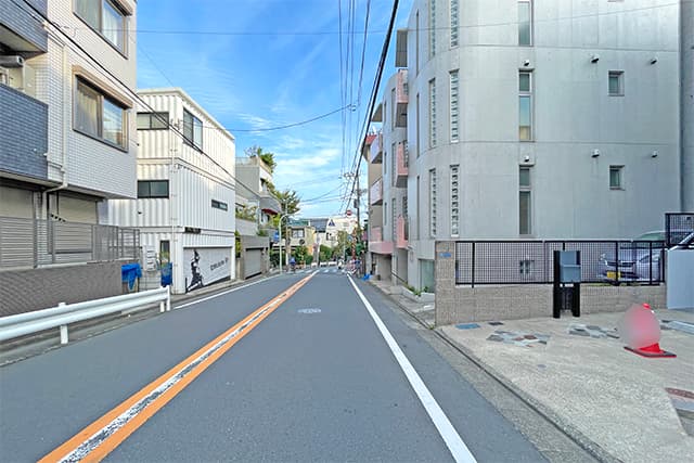 前面道路①