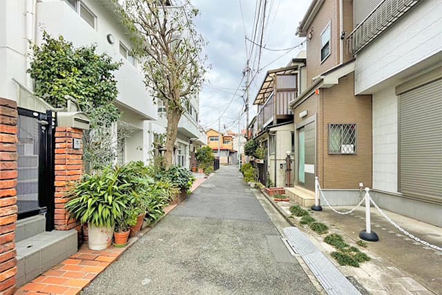 前面道路②