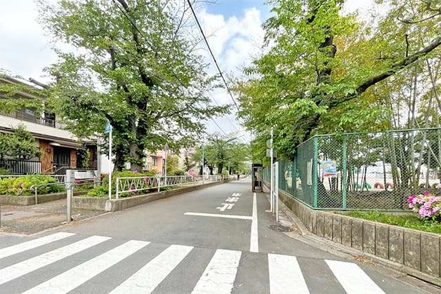 前面道路①