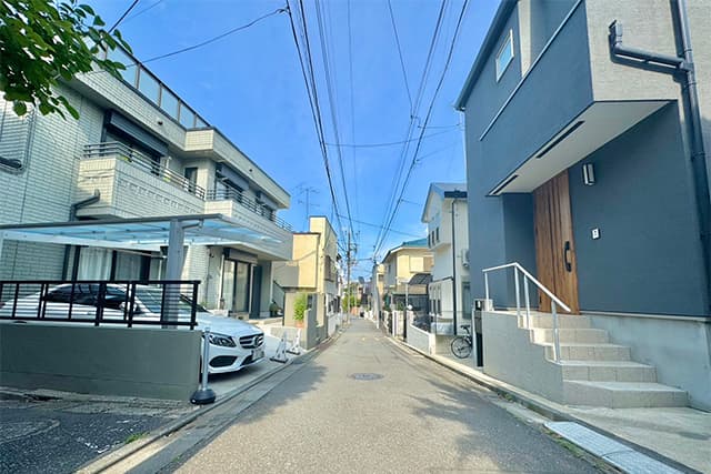 前面道路①