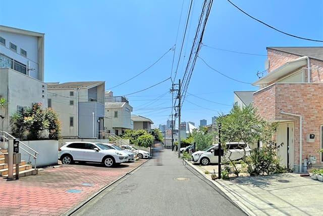 前面道路②