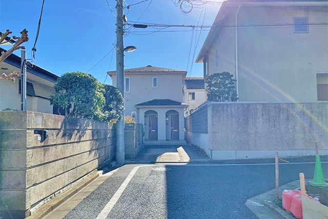 前面道路②