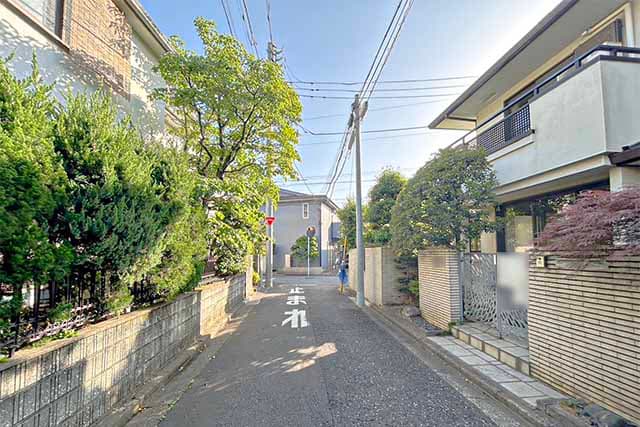 前面道路②