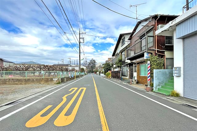 前面道路②