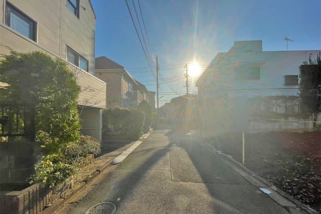 前面道路②