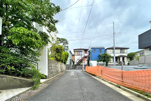 前面道路①