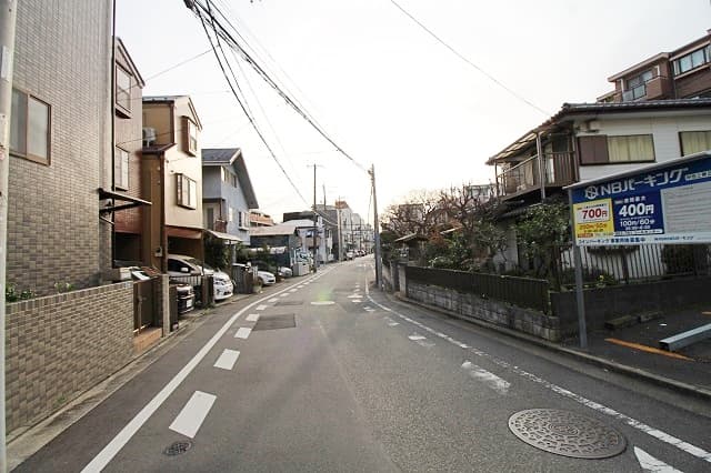 前面道路②