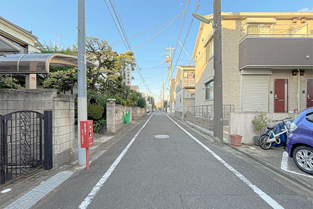 前面道路①