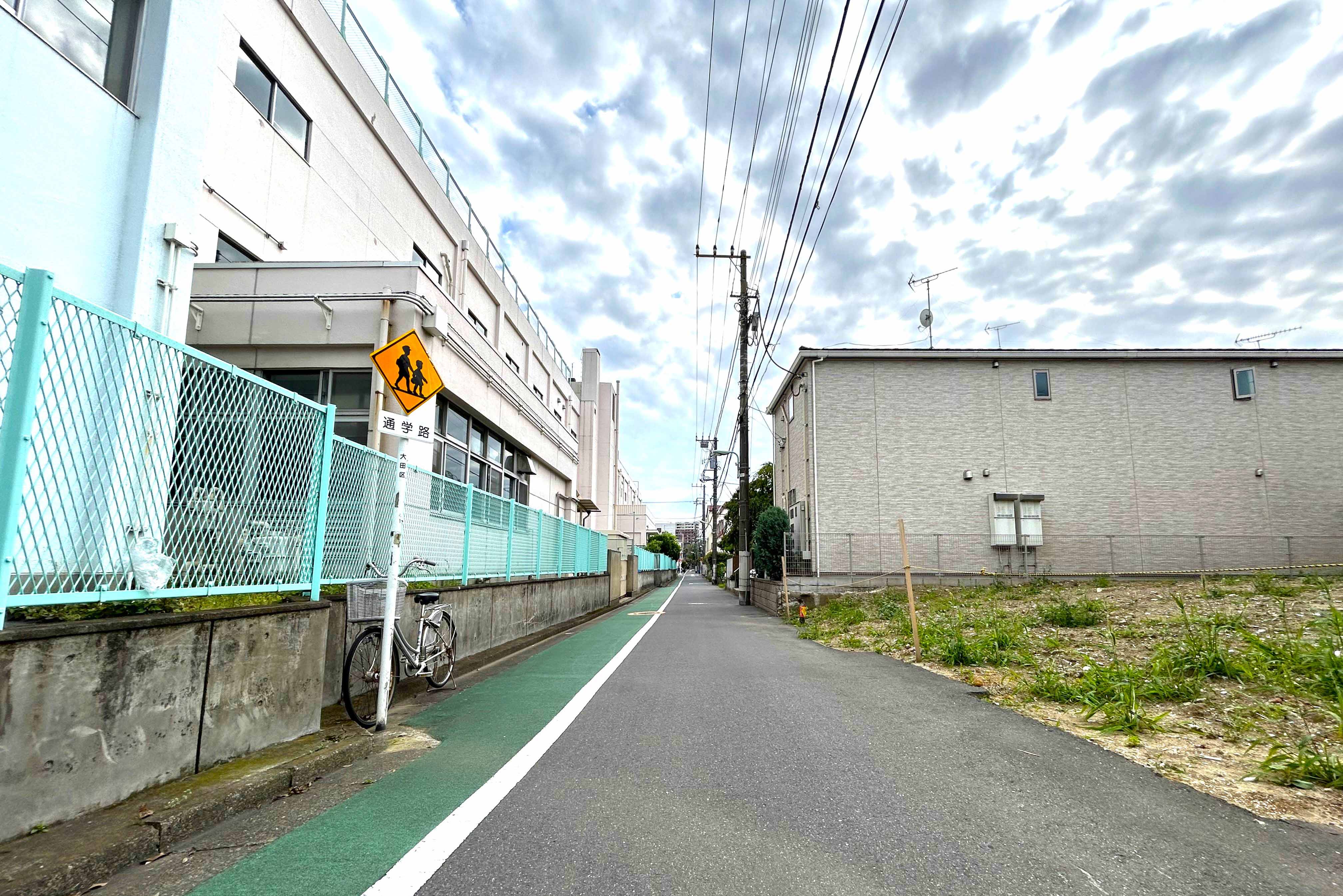 前面道路②