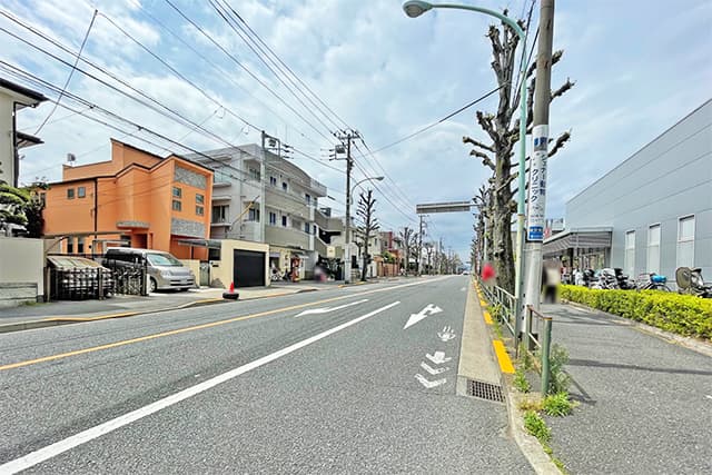 周辺道路②（駒沢通り）