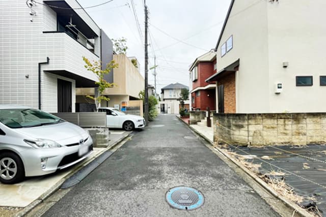 前面道路②