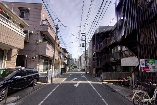 前面道路②