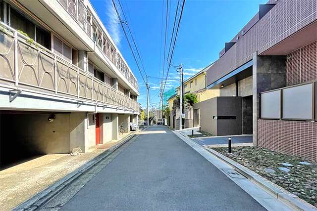 前面道路②