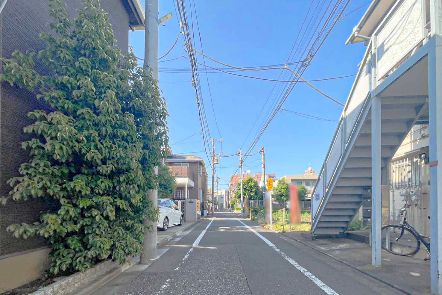 前面道路①